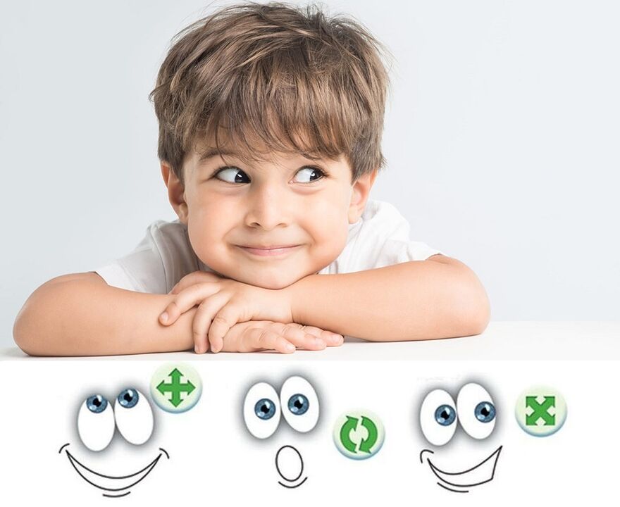 zraková gymnastika pre slabozraké deti